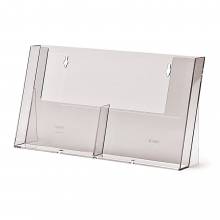 2 Wide A5 Counter/Wall Brochure Holder