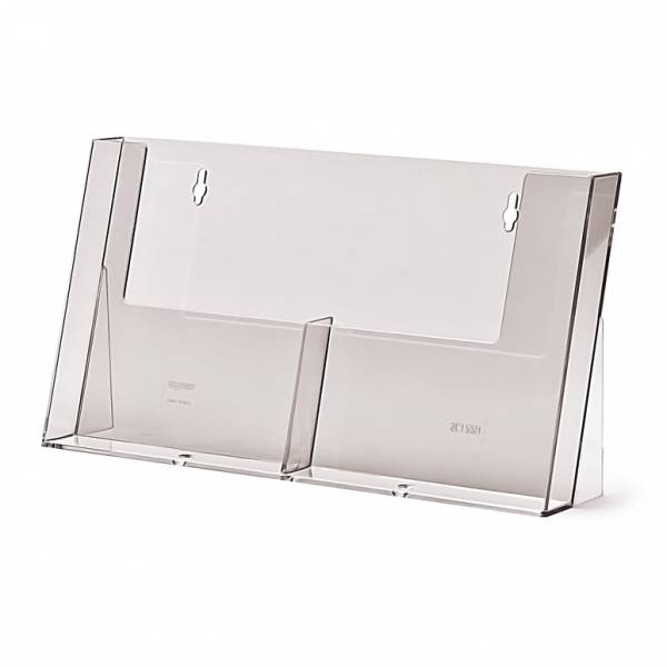 2 Wide A5 Counter/Wall Brochure Holder