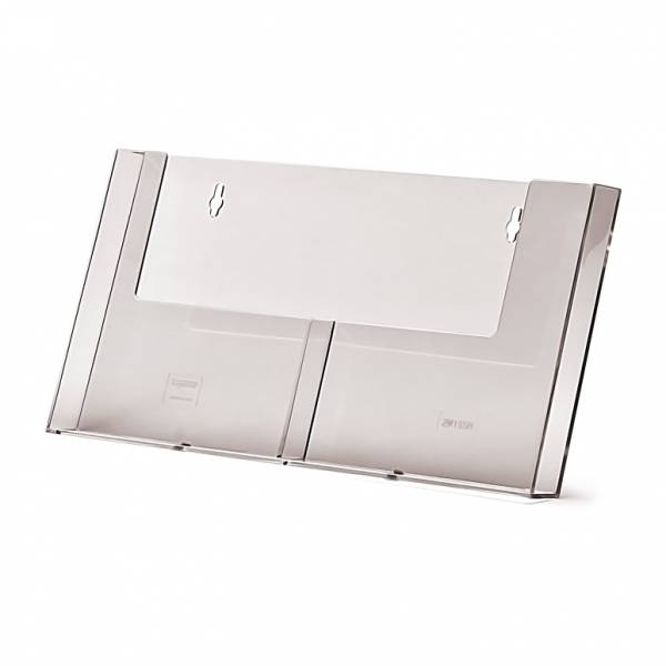 2 Wide A5 Wall Brochure Holder