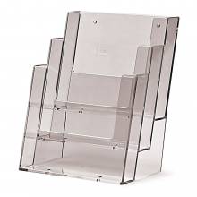 3 Tier A5 Portrait Counter/Wall Leaflet Holder