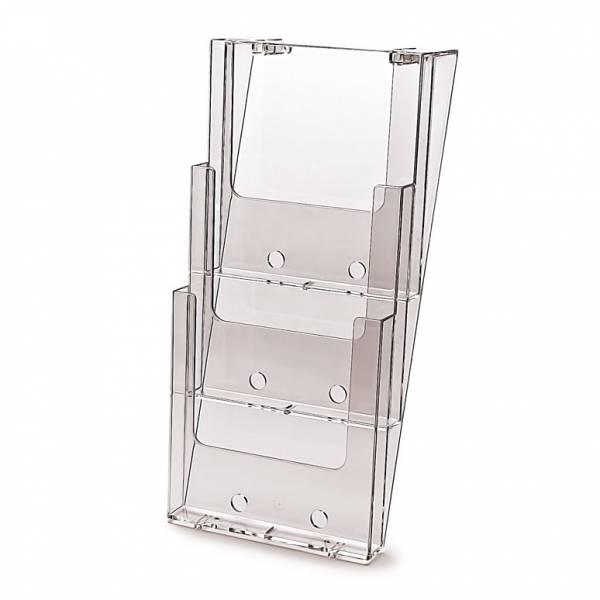 3 tier A4 Wall Brochure Holder