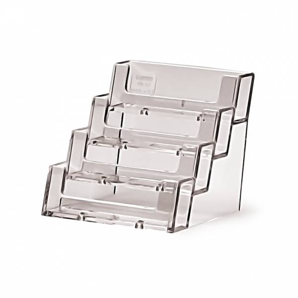 4 tier 4 pocket Landscape Business Card Holder