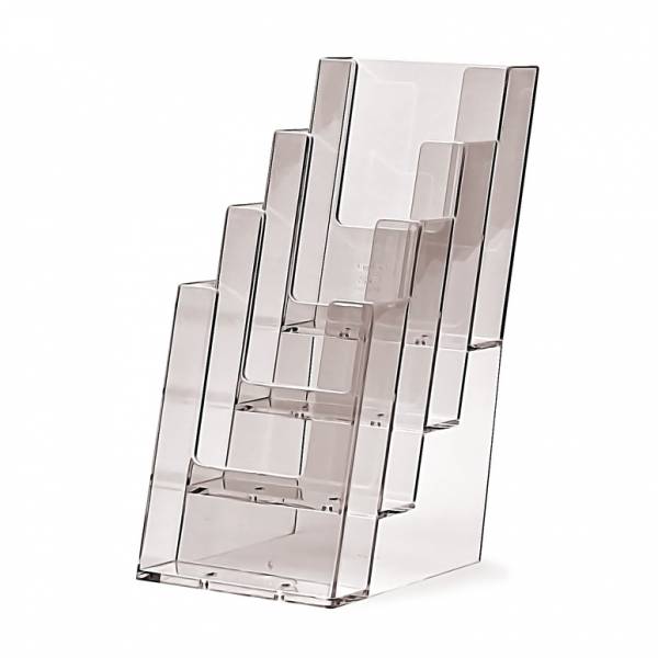 4 tier 1/3rd A4 Counter Brochure Holder