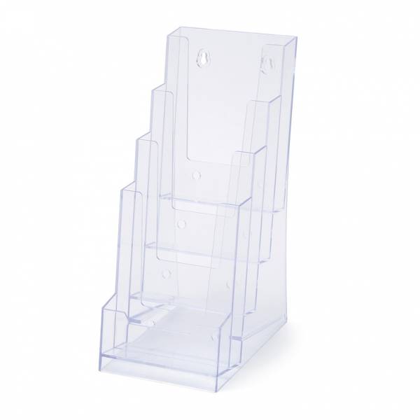 4 Tier 1/3rd A4 DL Scritto Counter Leaflet Holder