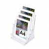 A4 Portrait Leaflet Holder - Counter Stand - Extra Deep - 9