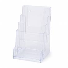 4 Tier A5 Counter Leaflet Holder