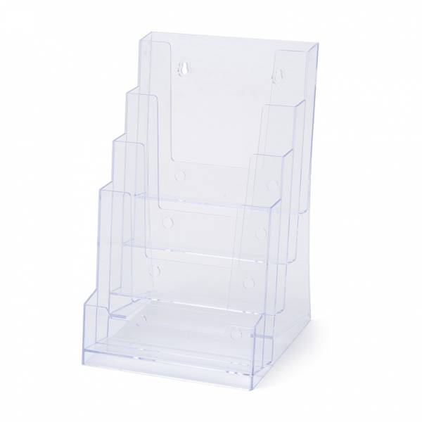 4 Tier A5 Counter Leaflet Holder