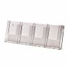 4 Wide 1/3 A4 (DL) Counter/Wall Brochure Holder - 0