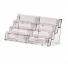 4 tier 8 pocket Landscape Business Card Holder - 0