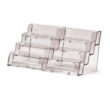 4 tier 8 pocket Landscape Business Card Holder