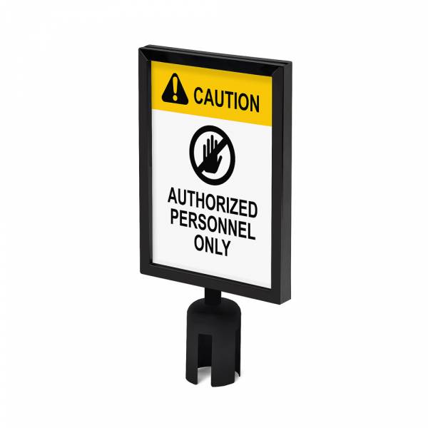 Barrier sign holders economy