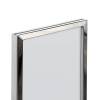 Sign A4 holder Chrome for Barrier Flexi Belt Post Economy - 3