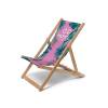 Beach Chair Relax Bold, oil-treated wood, light brown - 0