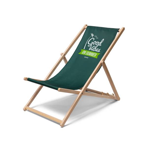 Beach Chair Relax Classic XL, natural finish