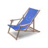 Beach Chair Relax Comfort, natural finish - 1