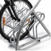 Bike stand in steel with Branding Header panel - 1
