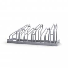 Bike Rack - Galvanised Steel Finish For up to 6 bikes