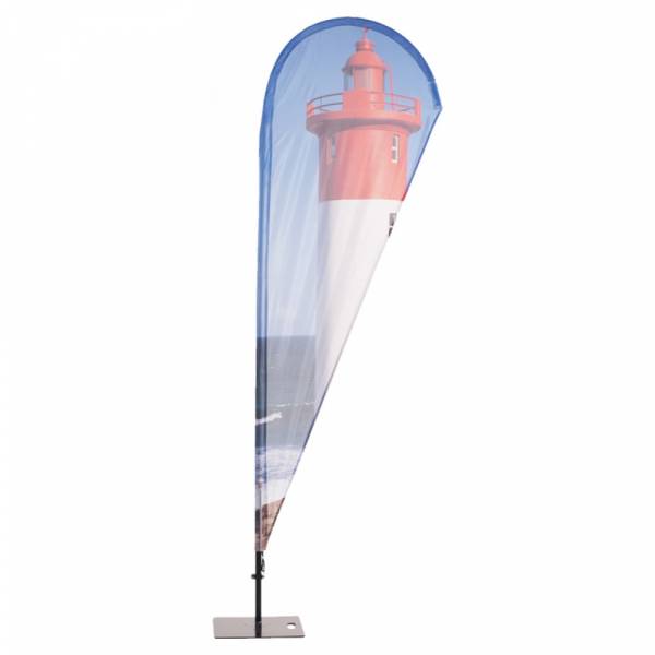 Beach Flag Alu Drop Graphic 84 x 281 cm - ECO