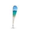 Beachflag Alu Drop 235cm Total Height Luxurious Ba - 0