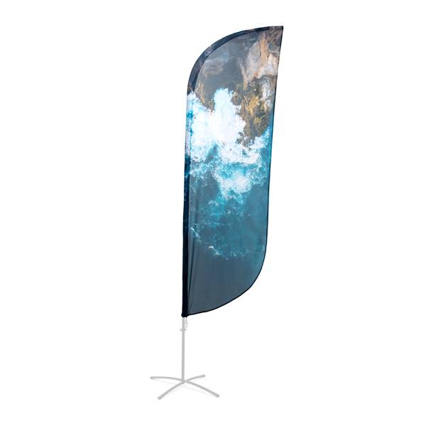 Beach Flag Alu Paddle Graphic 86 x 439 cm Single-Sided