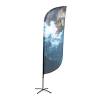 Beachflag Alu Wind 310cm Total Height Luxurious Ba - 4