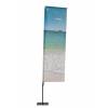 Beachflag Alu Square 350cm Total Height Luxurious - 0