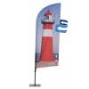 Beachflag Alu Wind 360cm Total Height Luxurious Ba - 14