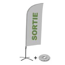 Beach Flag Alu Wind Set 310 With Water Tank Design Exit