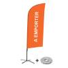 Beach Flag Alu Wind Set 310 With Water Tank Design Take Away - 4