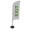 Beach Flag Alu Wind Set 310 With Water Tank Design Exit - 4