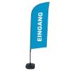 Beach Flag Alu Wind Complete Set Entrance Grey English - 10