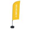 Beach Flag Alu Wind Set 310 With Water Tank Design Take Away - 11