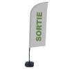 Beach Flag Alu Wind Set 310 With Water Tank Design Exit - 10