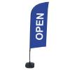 Beach Flag Alu Wind Set 310 With Water Tank Design Open - 29