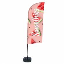 Beach Flag Alu Wind Set 310 With Water Tank Design Smoothies