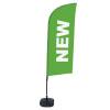 Beach Flag Alu Wind Complete Set New Green Dutch - 19