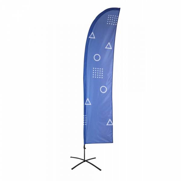 Beach Flag Budget Wind Small Graphic - ECO