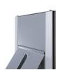 Brochure Rack Totem, 4xA4 / Black - 2
