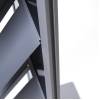 Brochure Rack Totem with 4 angled steel shelves - 10