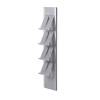 Wall shelf with 4 shelves - 1