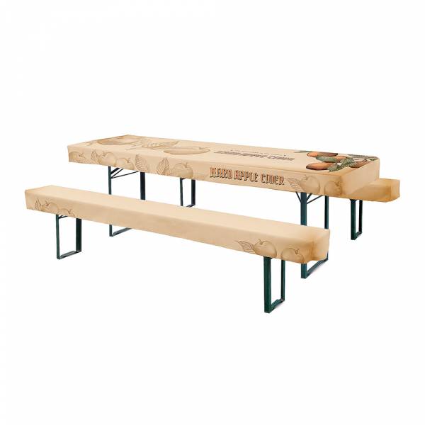 Beer Table Bench Cover 180 x 25 cm