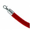 Chrome/Red Velour Rope - 3