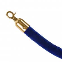 Gold/Blue Velour Rope