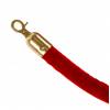 Gold/Red Velour Rope - 2