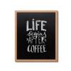 Economy Chalkboard - Brown - 1