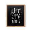 Economy Chalkboard - Brown - 1