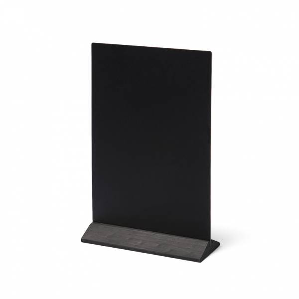 Black JD Natura Economy Table Top Chalkboard 210x290mm