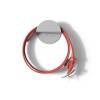 Wall Mounted Coat Hanger Round RED - 6