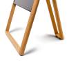 Digital A-stand Element 43" wooden structure, light oak, with monitor - 10