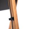 Digital A-stand Element 43" wooden structure, light oak, with monitor - 14